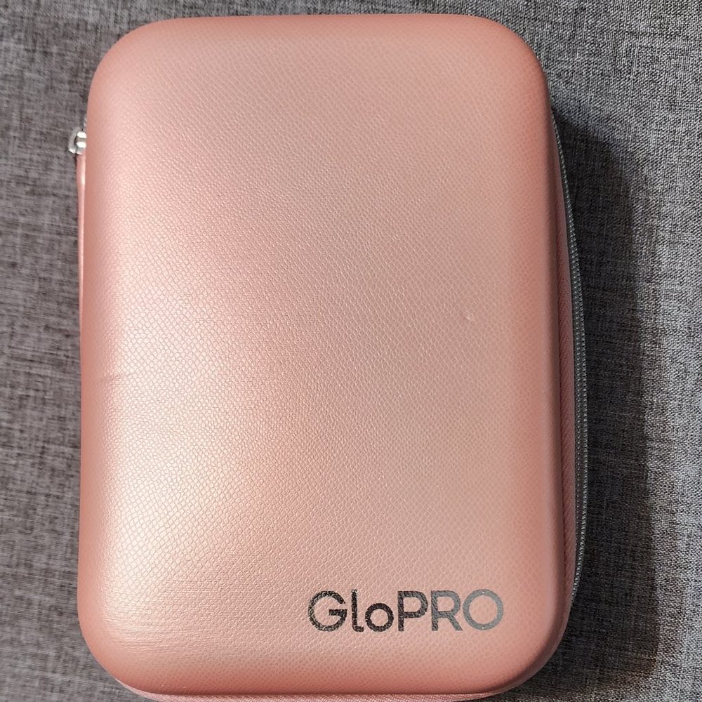 BeautyBio GloPro Facial Microneedling Tool Set with case & extras